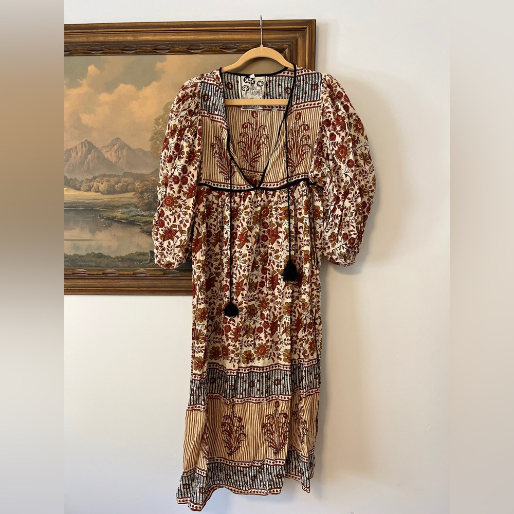 Naked Generation Balloon Sleeve Dress